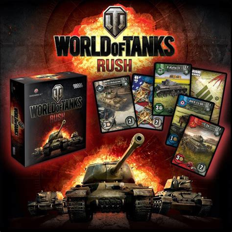 Настольная игра World Of Tanks Rush 2 е издание ЗОНА51