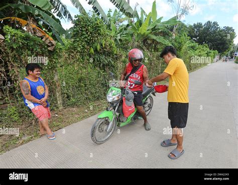 Tiaong Philippines 1 Janvier 2024 Dans Les Provinces Rurales Les