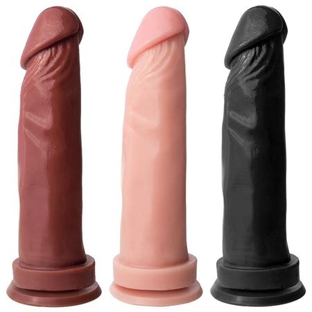 Pênis Maciço Ventosa 22 X 5 3 Cm Soul Sex