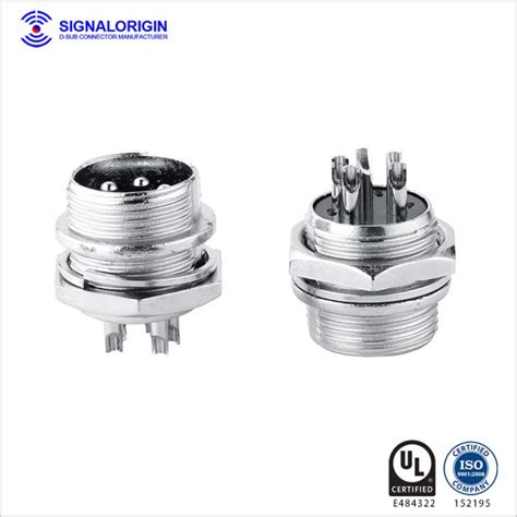 M16 5 Pin Waterproof Solder Cup Circular Power Connector Supplier