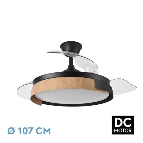 VENTILADOR PROVENZA NEGRO HAYA FABRILAMP