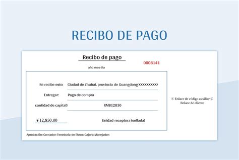 Formato De Recibo De Pago Honduras Image To U