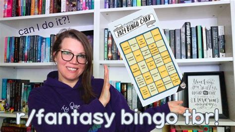 R Fantasy Bingo Board Tbr Youtube