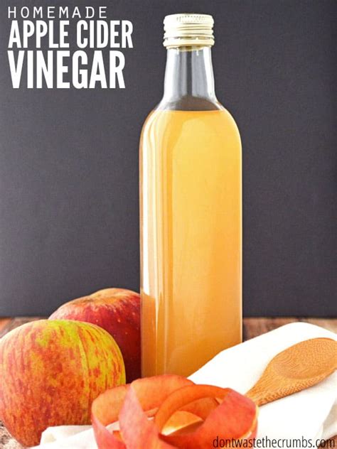 Diy Homemade Apple Cider Vinegar Using Peels And Cores