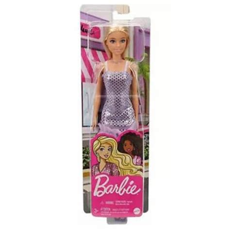 Mattel Barbie Blonde Blue Sequin Dress Glitz Doll Unit King Soopers