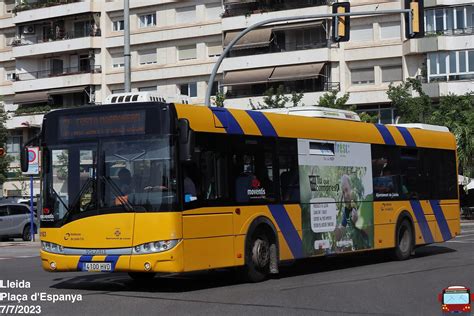 Autobusos De Lleida 4163 Miniautobusero Flickr