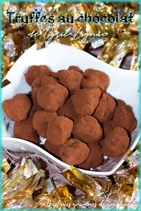 Truffes Au Chocolat De Cyril Lignac