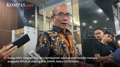 Berita Harian Ketua Kpu Diduga Merayu Anggota Ppln Terbaru Hari Ini