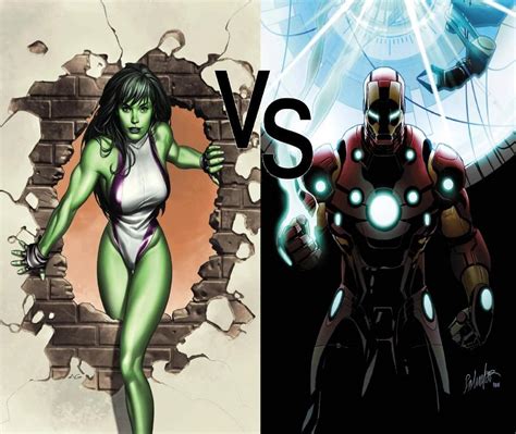 Battleworld Fight She Hulk Vs Iron Man Comics Amino