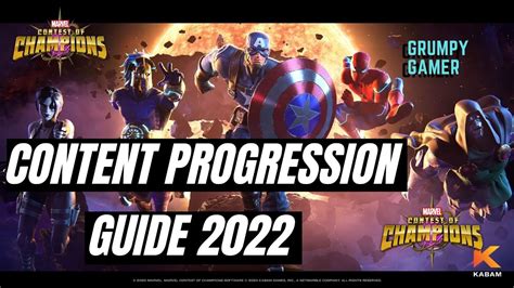 Progression Guide 2022 MCOC Marvel Contest Of Champions YouTube