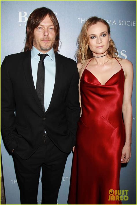 Diane Kruger Is Red Hot At Sky Premiere With Norman Reedus Photo Diane Kruger