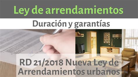 Real Decreto Ley De Medidas Urgentes En Materia De Vivienda Y Alquiler