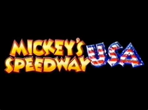 Mickey S Speedway USA Deutsche Werbung German Commercial 2000