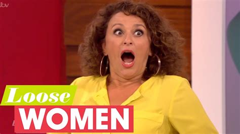 The Loose Women Play A Prank On Nadia Sawalha Loose Women Youtube