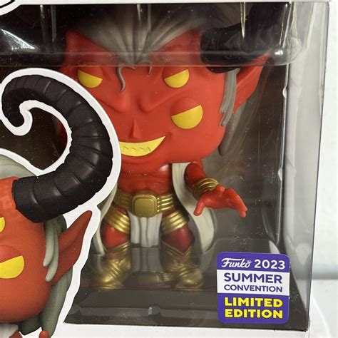 Funko Pop Heroes Justice League Trigon 473 Summer Convention Limited