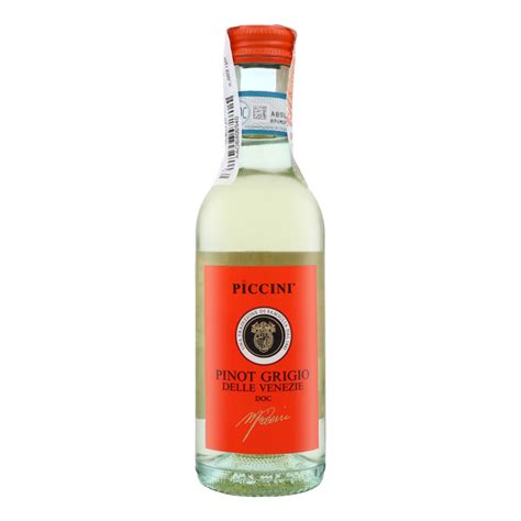 Вино 0.187л 12% белое сухое Pinot Grigio Piccini бут Piccini ...