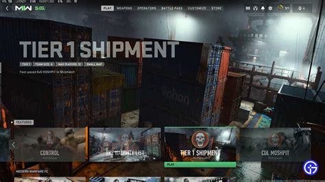 What Is The Tier 1 Shipment Mode In MW2 Gamer Tweak