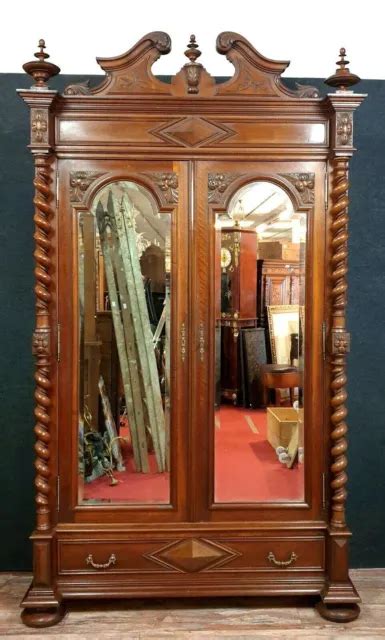 Armoire Biblioth Que Renaissance De Pavillon De Chasse En Noyer Massif