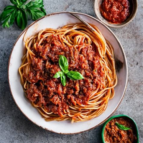 Spaghetti Met Italiaanse Kruiden Saus Jumbo