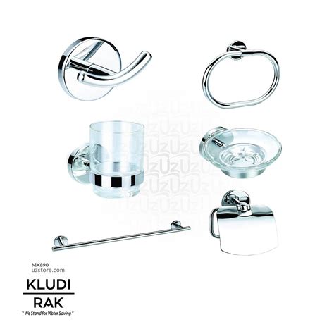 Kludi RAK21021 Bathroom accessories, 6pcs | UZ Store