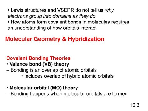 Chemical Bonding Ii Molecular Geometry And Hybridization Of Atomic