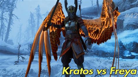 Vanadis Valkyrie Boss Fight Freya God Of War Ragnarök Gowr Ps5