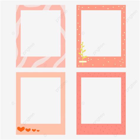 Cute Pink Frames Pink Pink Border Cute Border Png Transparent