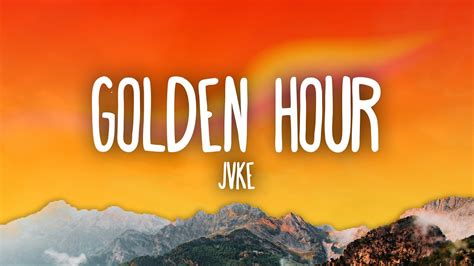 Jvke Golden Hour Youtube