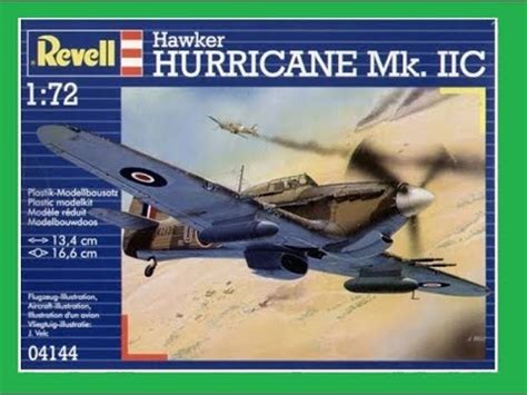 What S In The Box Revell Hawker Hurricane Mk Iic Model Kit Youtube