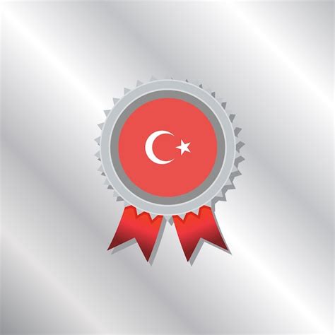 Premium Vector Illustration Of Turkey Flag Template