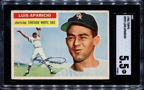 Topps Luis Aparicio Rc Chicago White Sox Graded Sgc Ebay