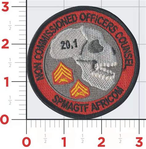 Usmc Nco Counsel Spmagtf Africom Patch Custom