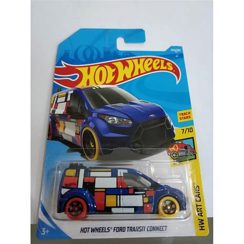 Jual B0281 HOT WHEELS HOTWHEELS HOT WHEELS FORD TRANSIT CONNECT BLUE Shopee Indonesia