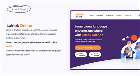 Loklok Online Website on Behance