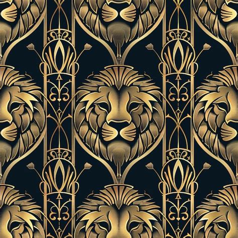 lion pattern pictures