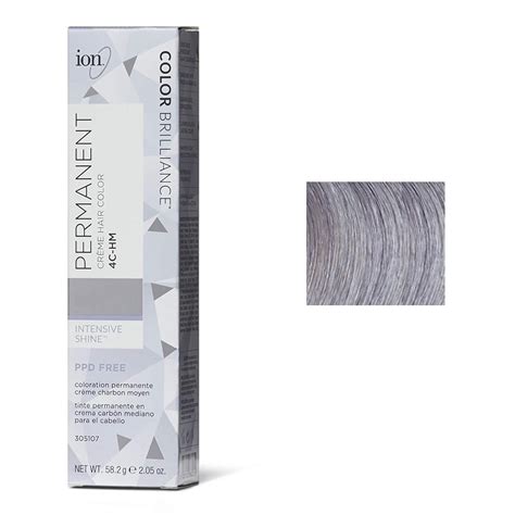 Ion Color Brilliance Permanent Creme Hair Color Oz) (7SP-HM Silver ...