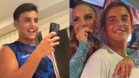 13 Anos Filho De Ivete Sangalo Impressiona Seguidores Ao Exibir