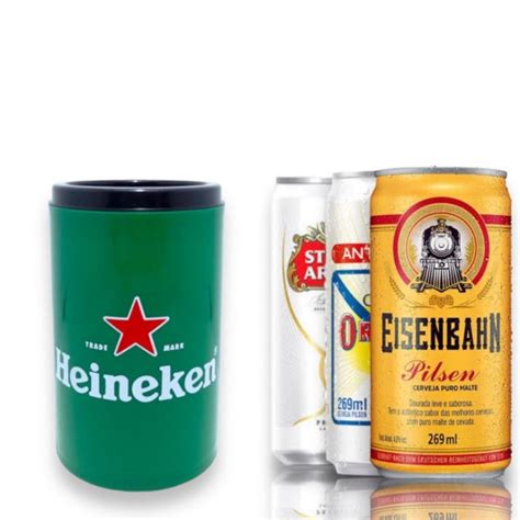 T Rmico Porta Lata Ml Suporte Cervejeira Cooler Cerveja Bar Adega