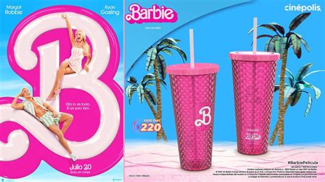 Vasos Barbie Cinépolis precio por qué no hay y cómo hacer uno