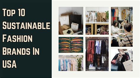 Top 10 Sustainable Fashion Brands In The Usa Sigma Earth