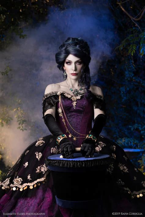 Custom Madame Leota Gown Materializes In Photos And Video Inside The