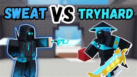 Sweat Vs Tryhard Roblox Bedwars YouTube