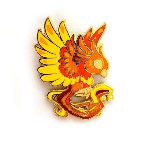 Phoenix Pin Etsy