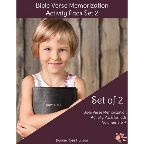 Bible Verse Memorization Activity Pack Set 2 E Book Homeschool