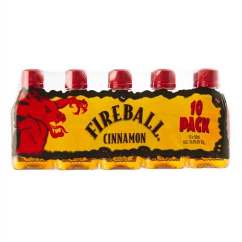 Fireball Cinnamon Malt Beverage 10 Pack 50 Ml Kroger