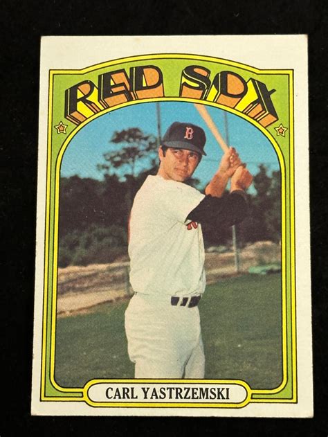 Lot Topps Carl Yastrzemski Hof