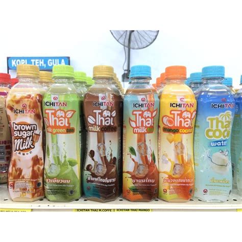 Jual Ichitan 1 Botol Milk Tea Milk Coffe Milk Green Tea Mango