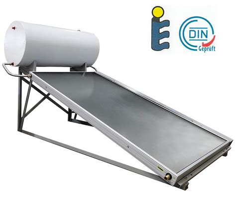 Oem 300l Pressurized Flat Plate Sus316l Solar Water Heater Solar Hot