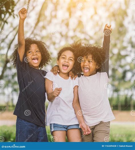 Black Children Laughing