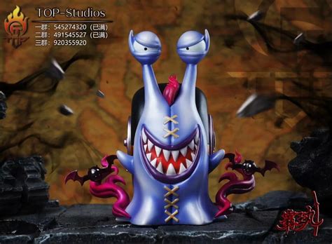 Top Studio One Piece Gekko Moria Den Den Mushi Gk Resin Statue In Stock